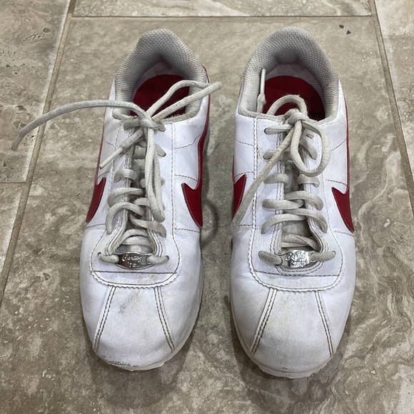NIKE CORTEZ BASIC SL FORREST GUMP (GS) WHITE / VARSITY RED 904764 103 Sz 4.5Y - Picture 3 of 15